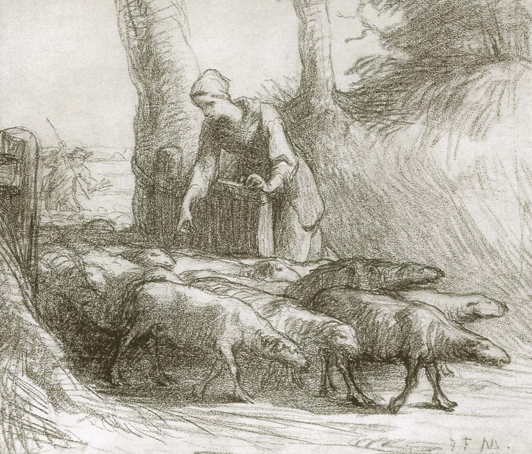 Jean Francois Millet Sheep